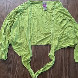 Original Anthony Lime Green Cardigan size 3x